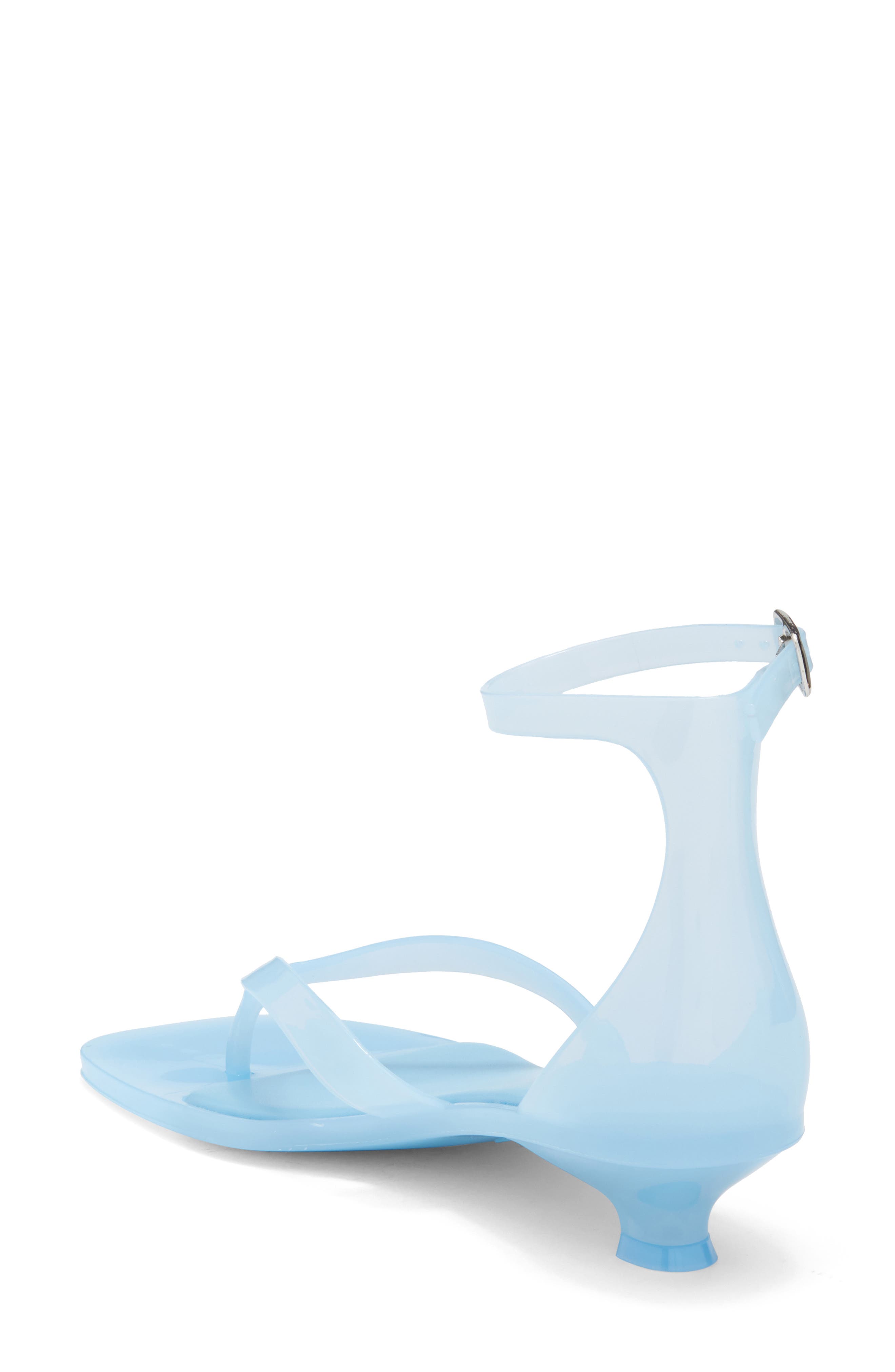 Jeffrey Campbell Sandz Kitten Heel Jelly Sandal, Alternate, color, 