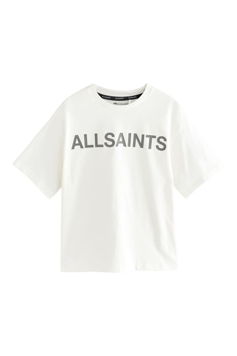 Kids' Underground Oversize Logo Graphic T-Shirt, Main, color, WHITE