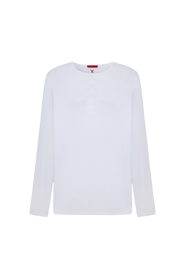 Daydreamers Rib Long Sleeve Tee, Main, color, white