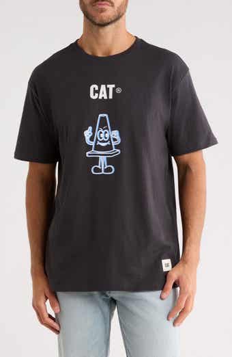 CAT WWR Relaxed Fit Cone Graphic T-Shirt