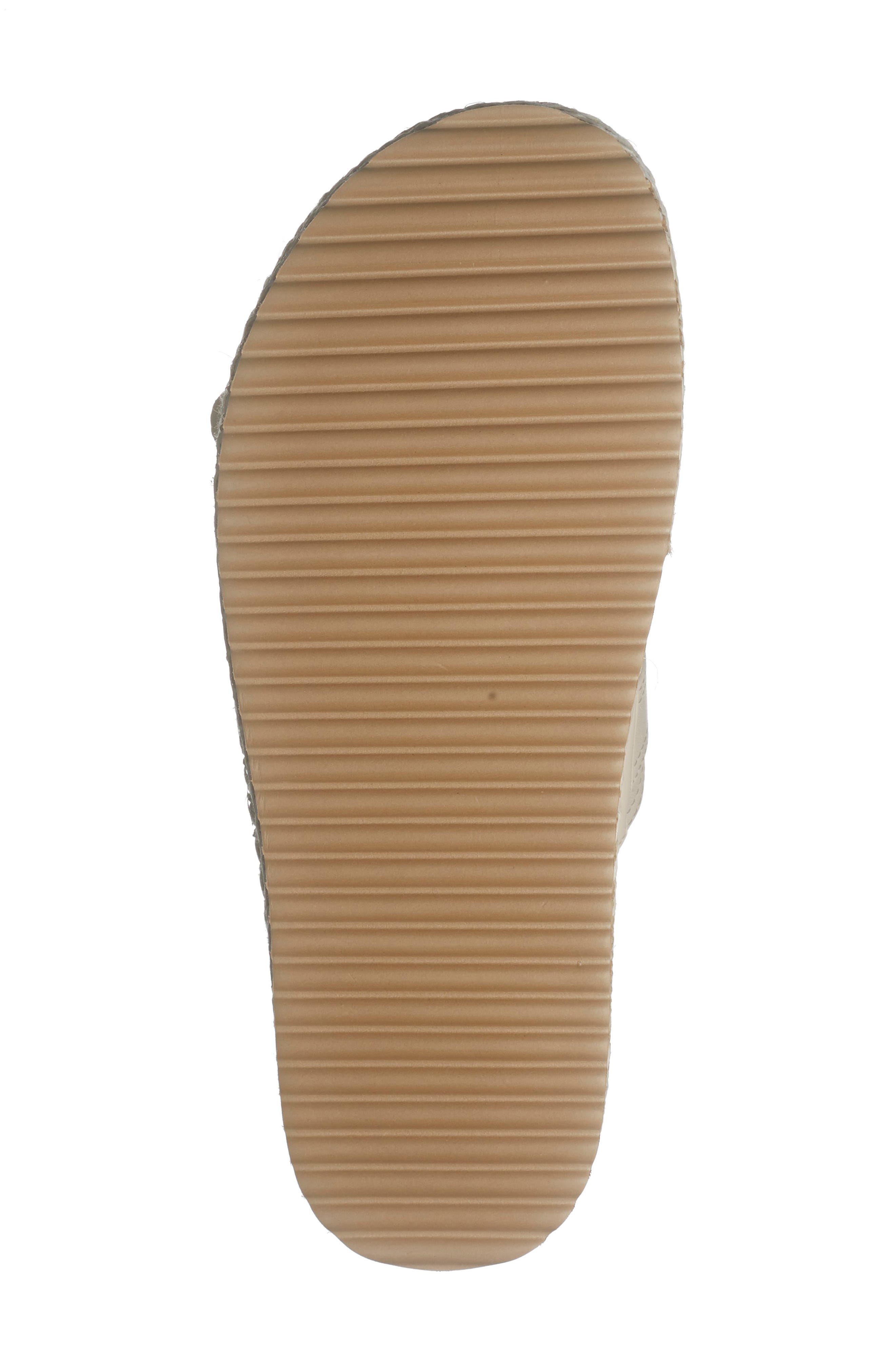 Serpent Platform Slide Sandal, Alternate, color, IVORY MULTI