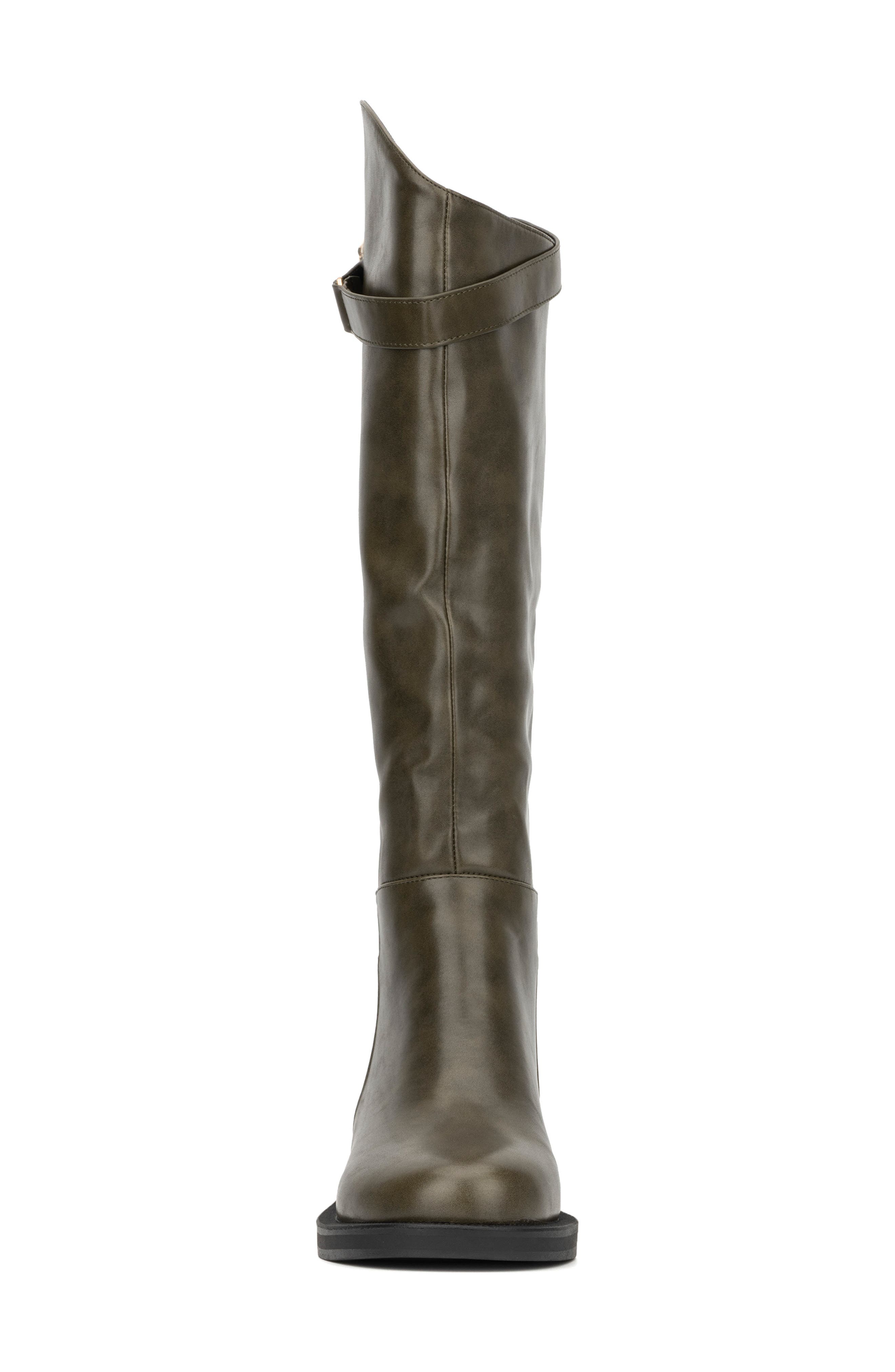 Antonella Buckle Boot, Alternate, color, GREEN