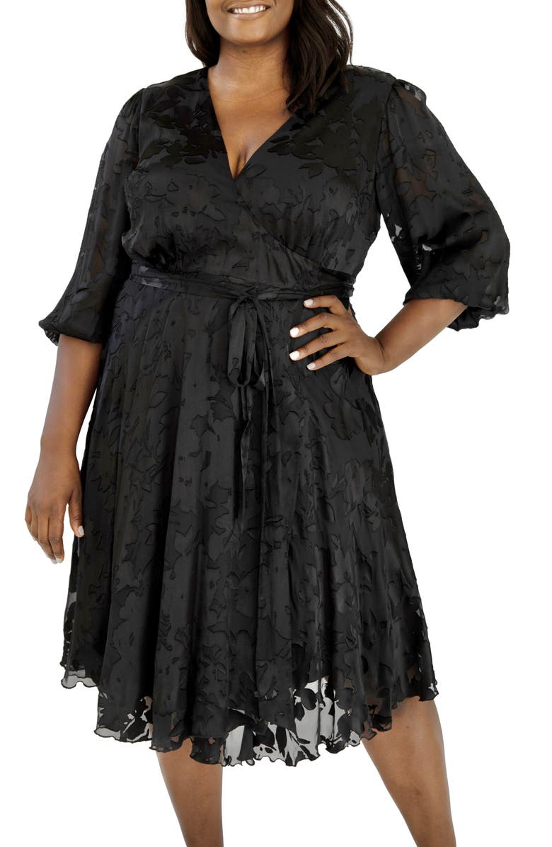 Marée Pour Toi Burnout Dress, Alternate, color,