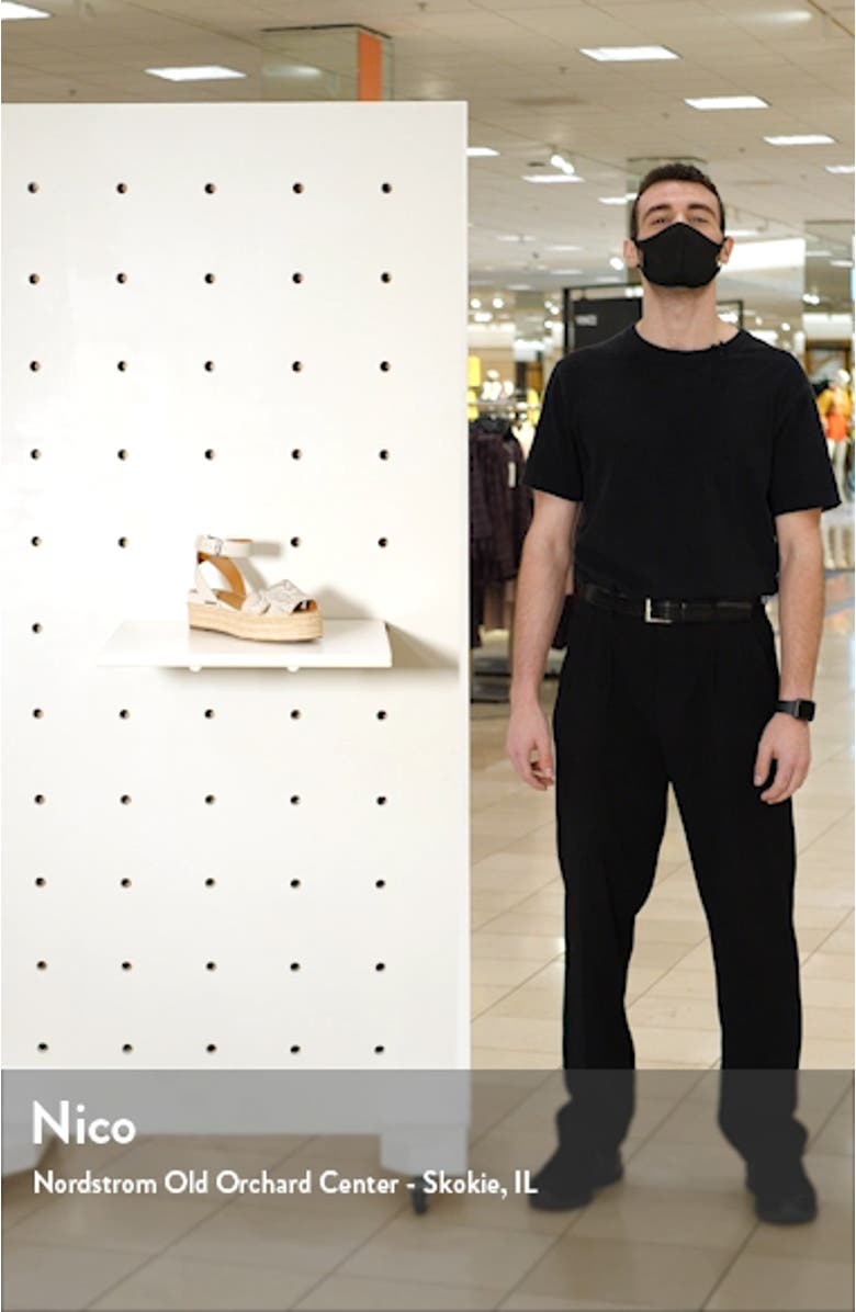 Lexie Platform Espadrille Sandal, sales video thumbnail