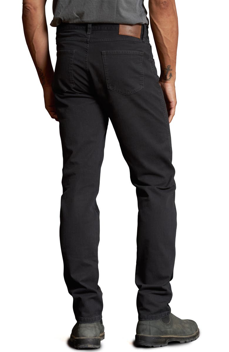 Rowan JD Straight Leg 5-Pocket Cotton Twill Pants, Alternate, color, Faded Black