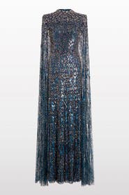 Jenny Packham Opera Embellished Maxi Dress