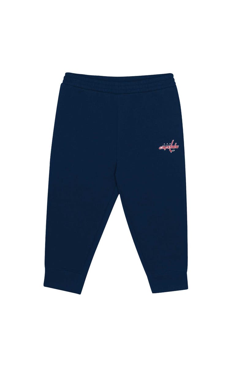 Outerstuff Toddler Navy/Red Washington Capitals Puck Hero Fleece Hoodie and Sweatpants Set, Alternate, color, 