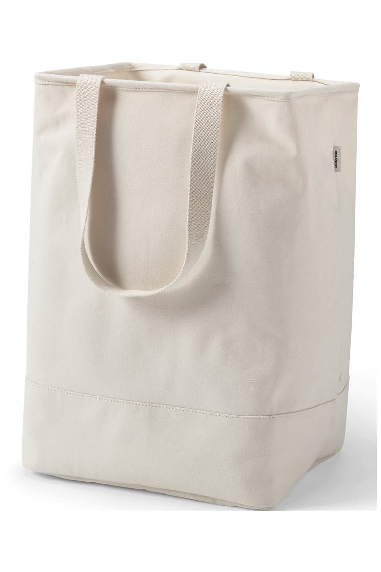 Canvas Laundry Hamper, Main, color, Natural/Natural
