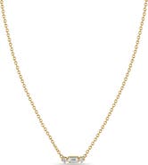 Zoë Chicco Diamond Pendant Necklace