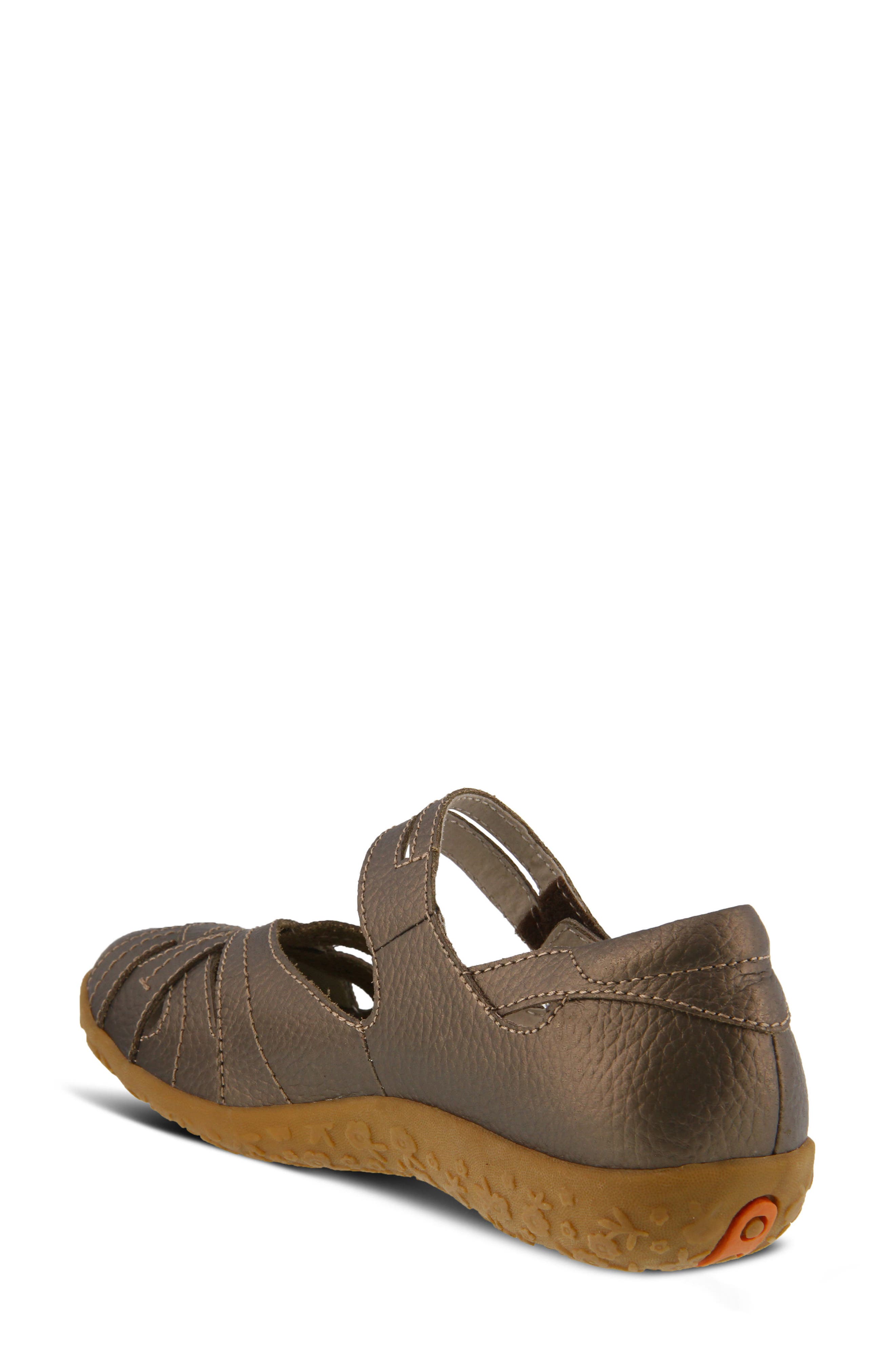 Hearts Flat, Alternate, color, BRONZE LEATHER