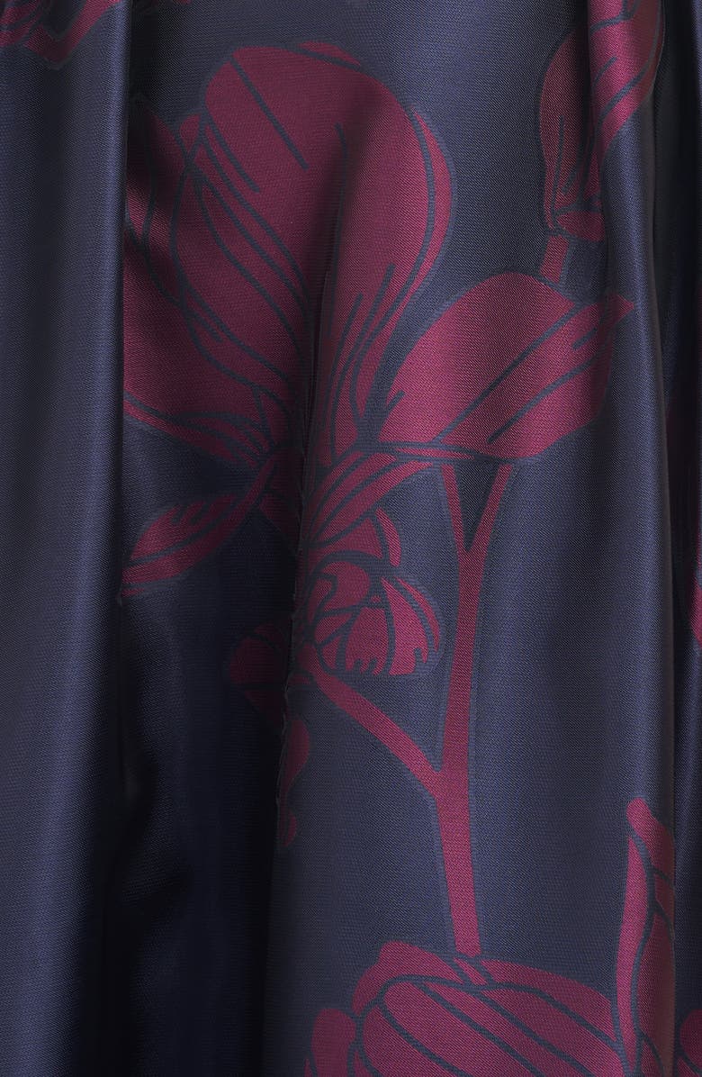 Kay Unger Coco Floral Print Gown, Alternate, color,