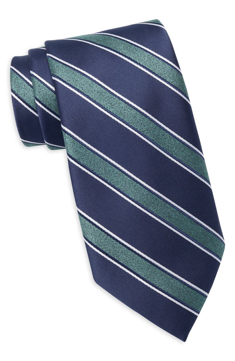 Michael Kors Kimmer Stripe Tie, Main, color, 