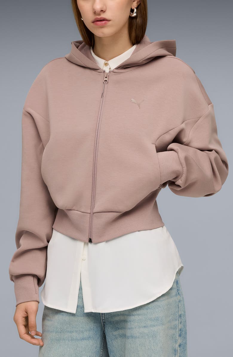 PUMA TECH Sense Zip Hoodie, Main, color, 