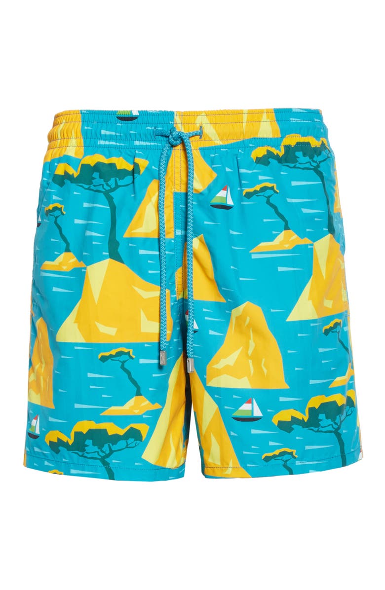 Vilebrequin Capri Swim Trunks, Alternate, color, 