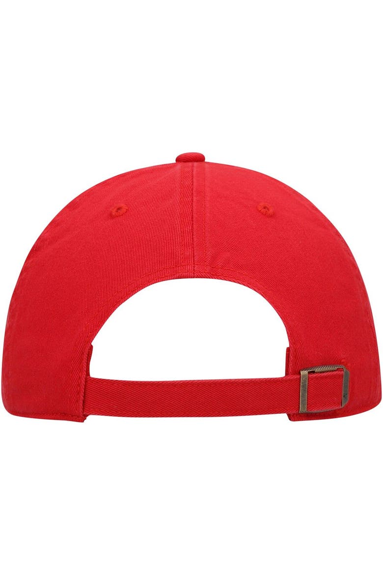 Men's '47 Scarlet San Francisco 49ers Clean Up Legacy Adjustable Hat, Alternate, color, Scarlet