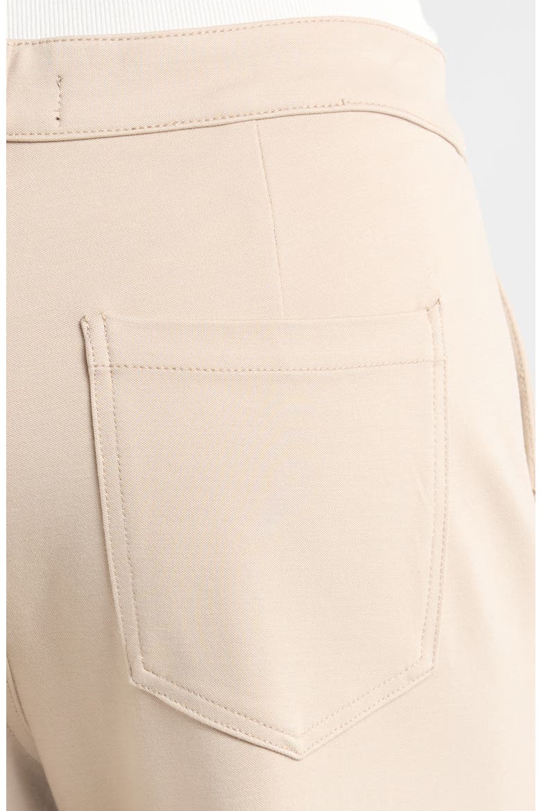 Meg High Waist Super Wide Leg Twill Pants, Alternate, color, STONE