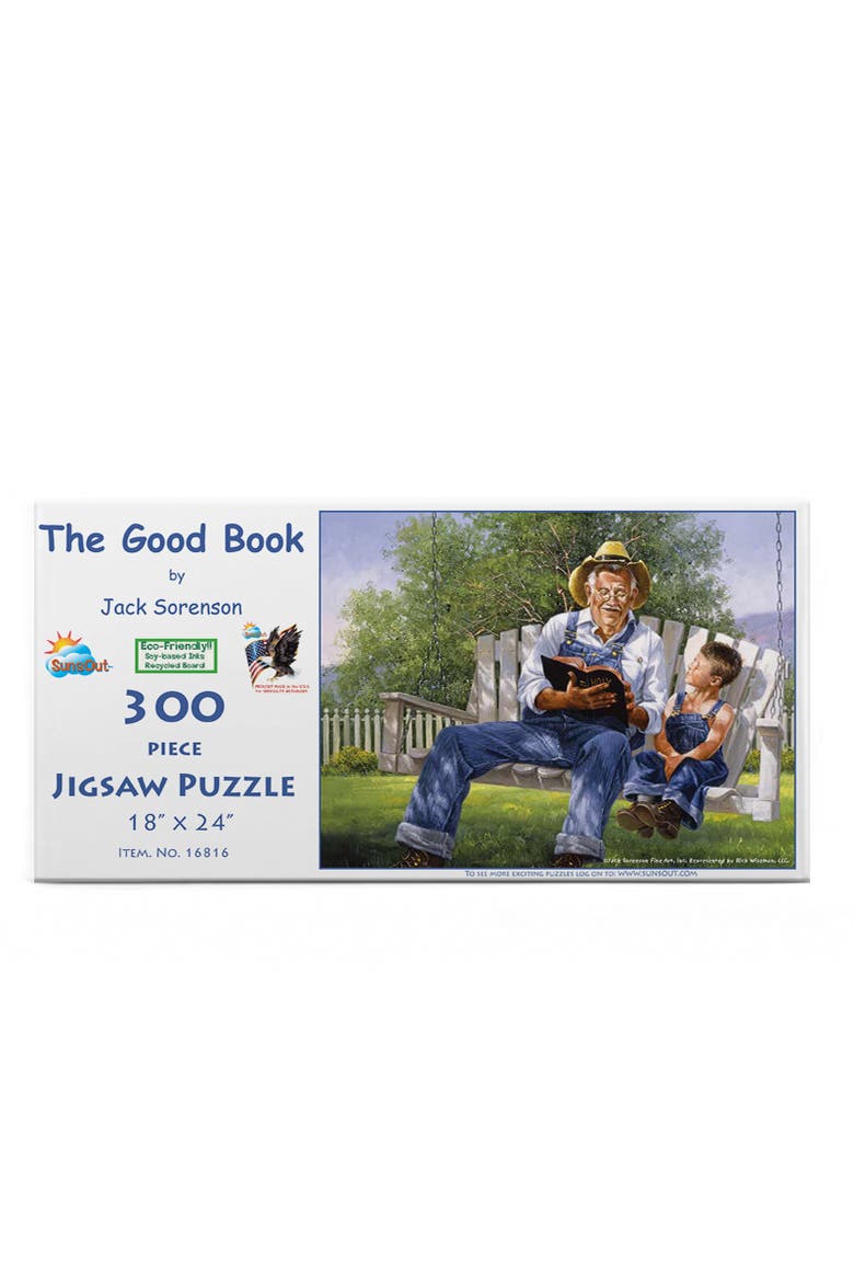 The Good Book 300 piece Jigsaw Puzzle for Adults, Alternate, color, Multicolor