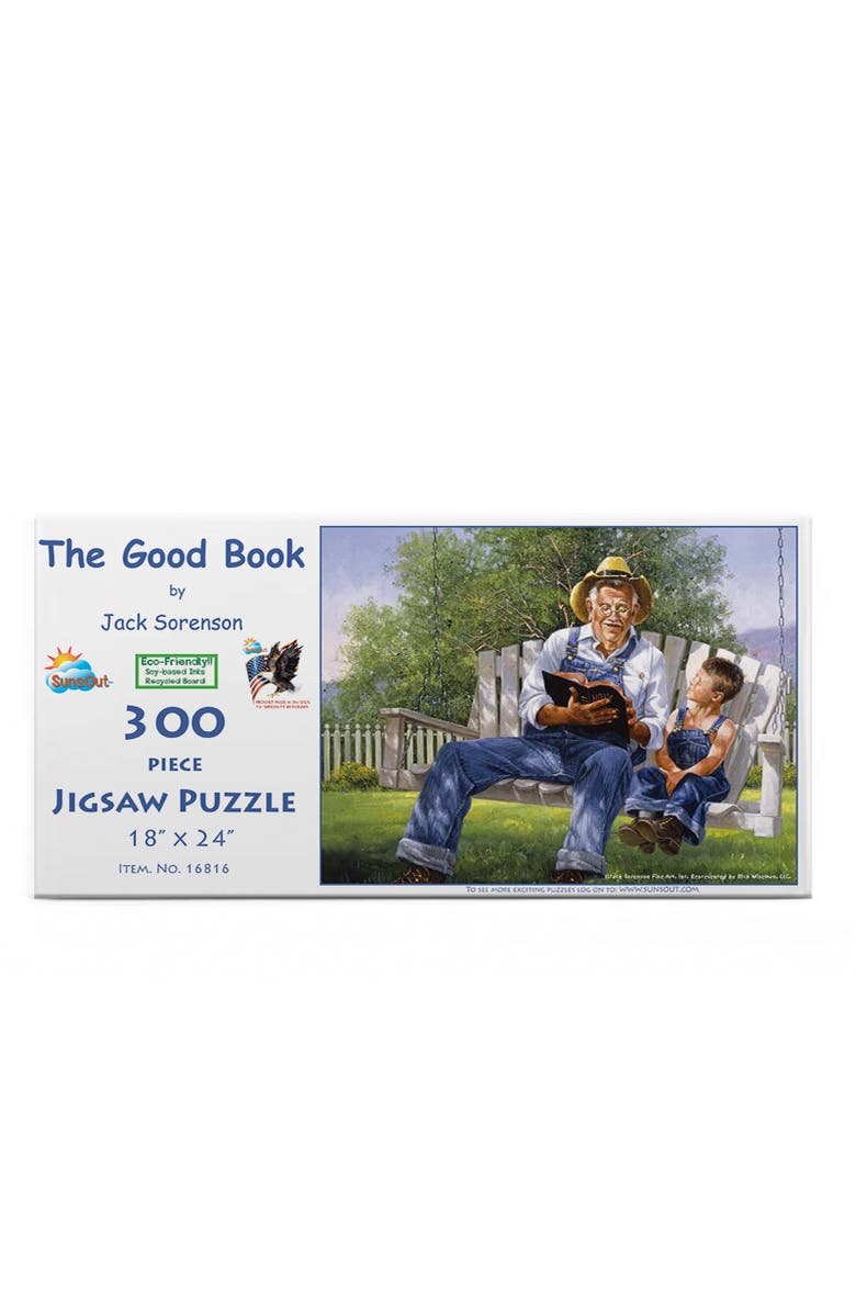 Sunsout The Good Book 300 piece Jigsaw Puzzle for Adults, Alternate, color, Multicolor