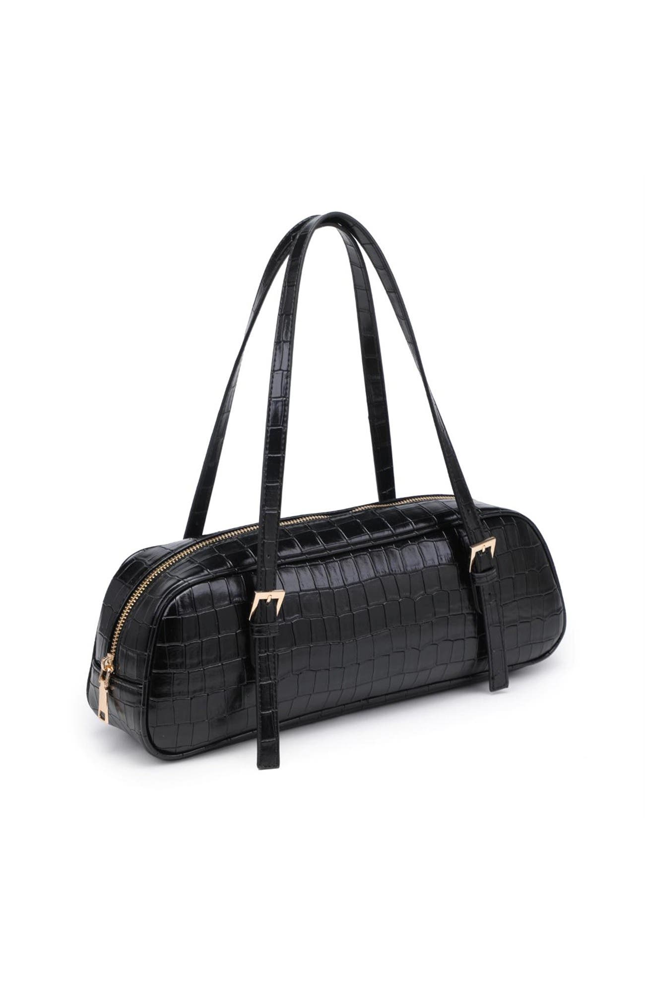 Athena Shoulder Bag, Alternate, color, Black