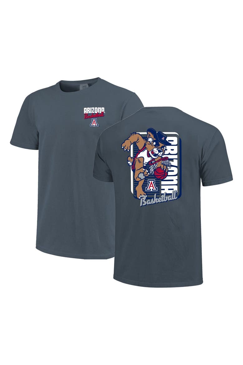 Men's Navy Arizona Wildcats Comfort Colors Mascot Dunk T-Shirt, Alternate, color, Navy