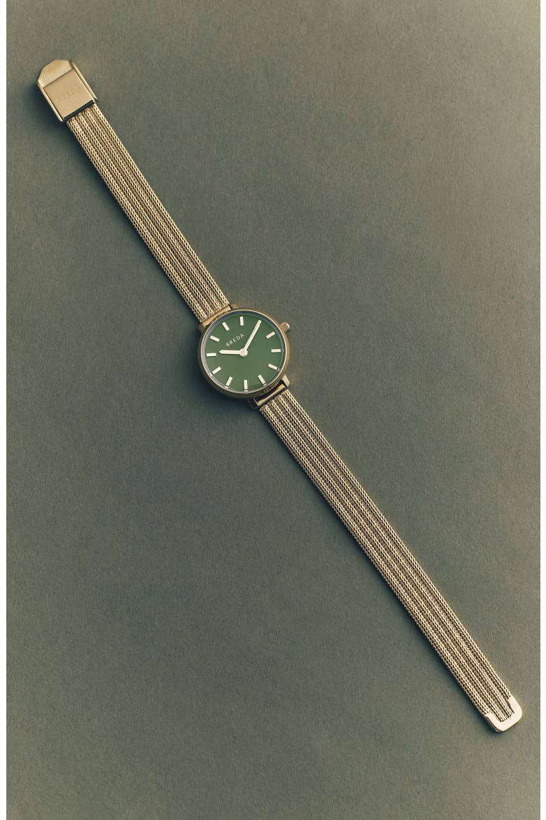Beverly Mesh Strap Watch, 25mm, Alternate, color, GOLD
