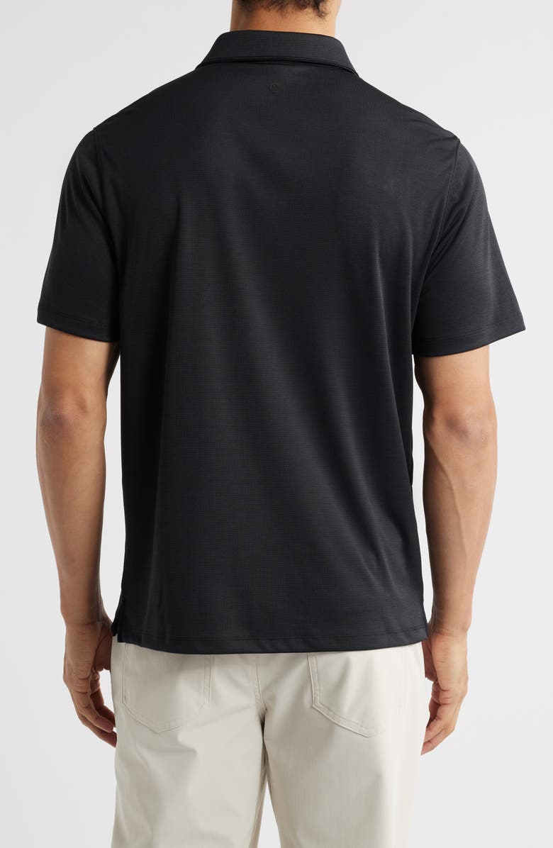 Zella Course Polo, Alternate, color, Black Caviar