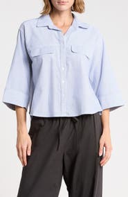 beachlunchlounge Jennie Button-Up Shirt