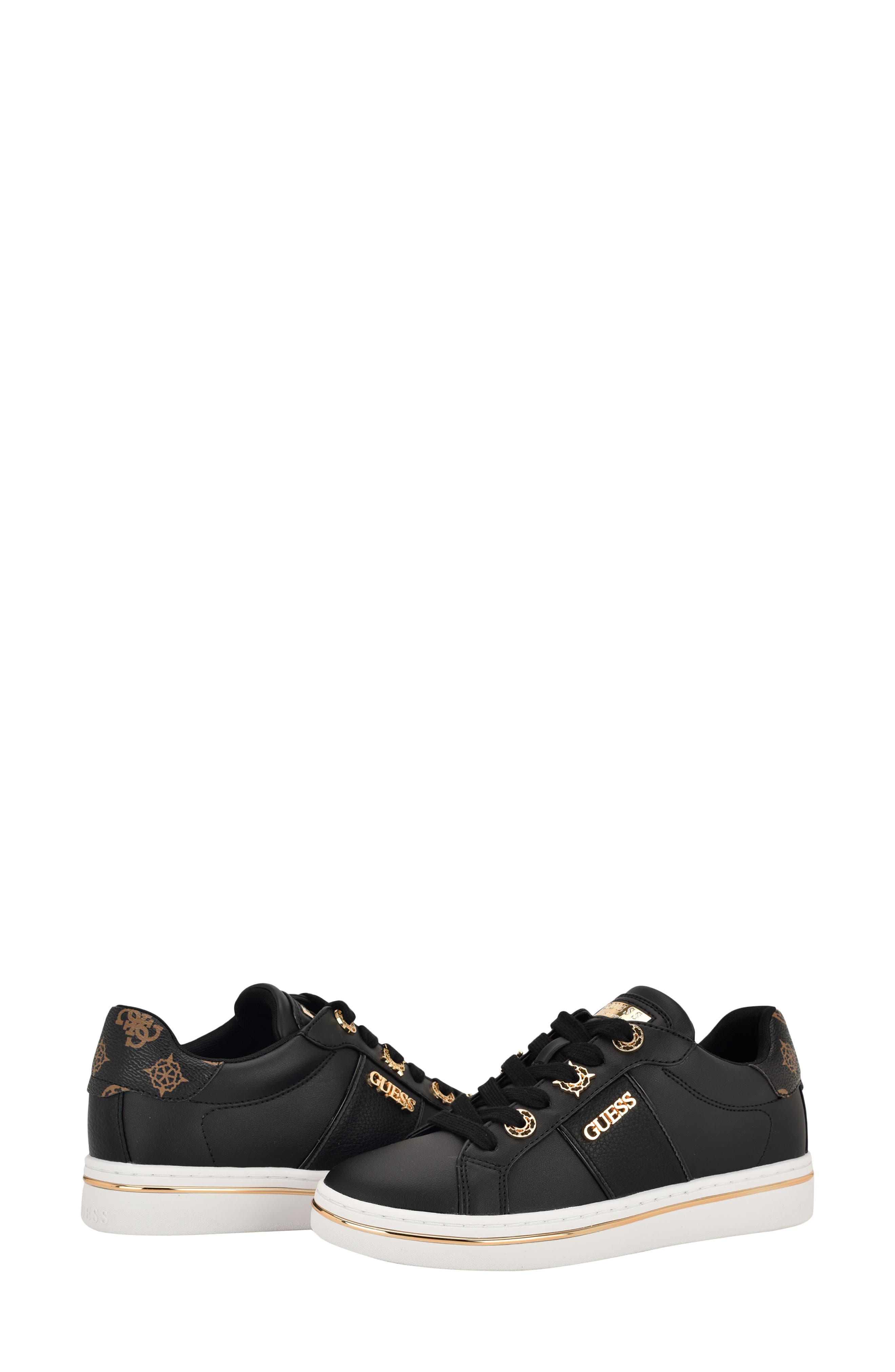 GUESS Stew Sneaker, Alternate, color, Black