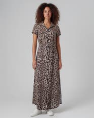 Lords of Harlech Leopard Womens Shirt Dress