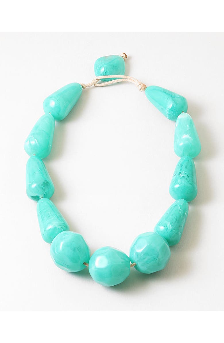 Erin McDermott Jewelry Wild Mint Necklace, Main, color, Blue-Green