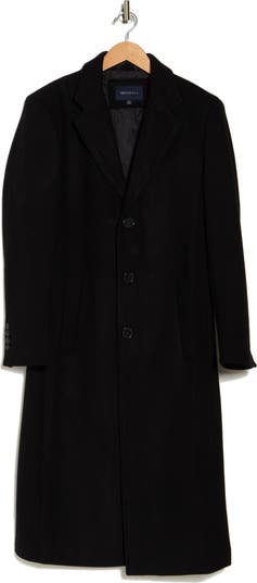 Three Button Knee Length Coat