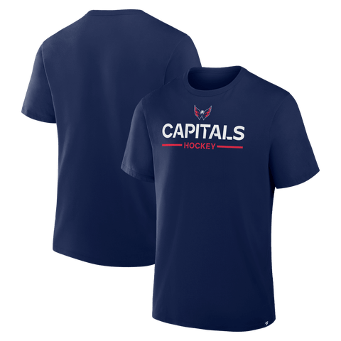 Men
s Fanatics Navy Washington Capitals Authentic Pro Primary T-Shirt