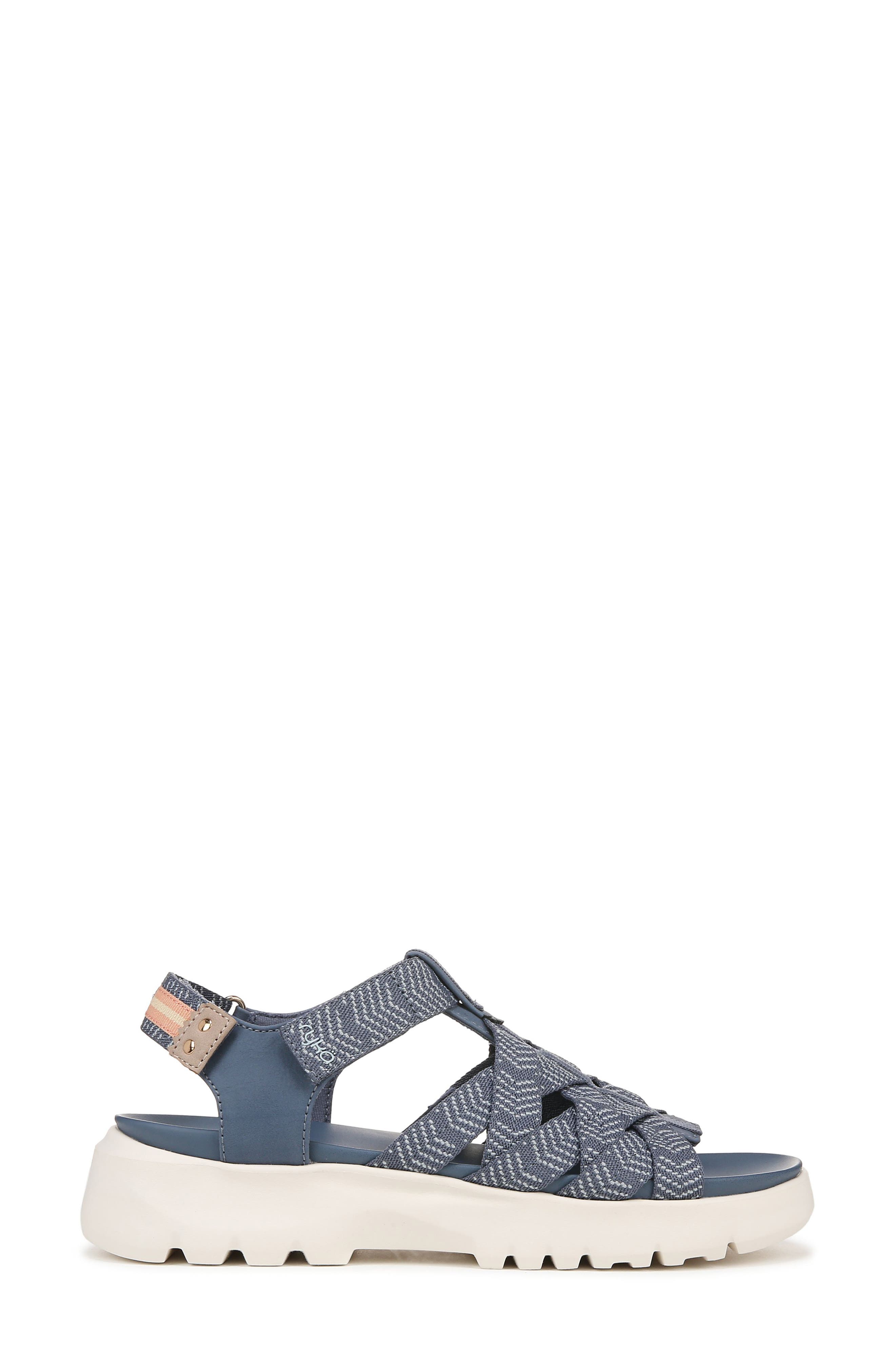 Rykä Blissful Fisherman Sandal, Alternate, color, Flintstone Blue