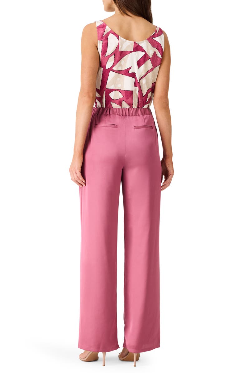 NIC+ZOE Crepe Wide Leg Pants, Alternate, color, Terra