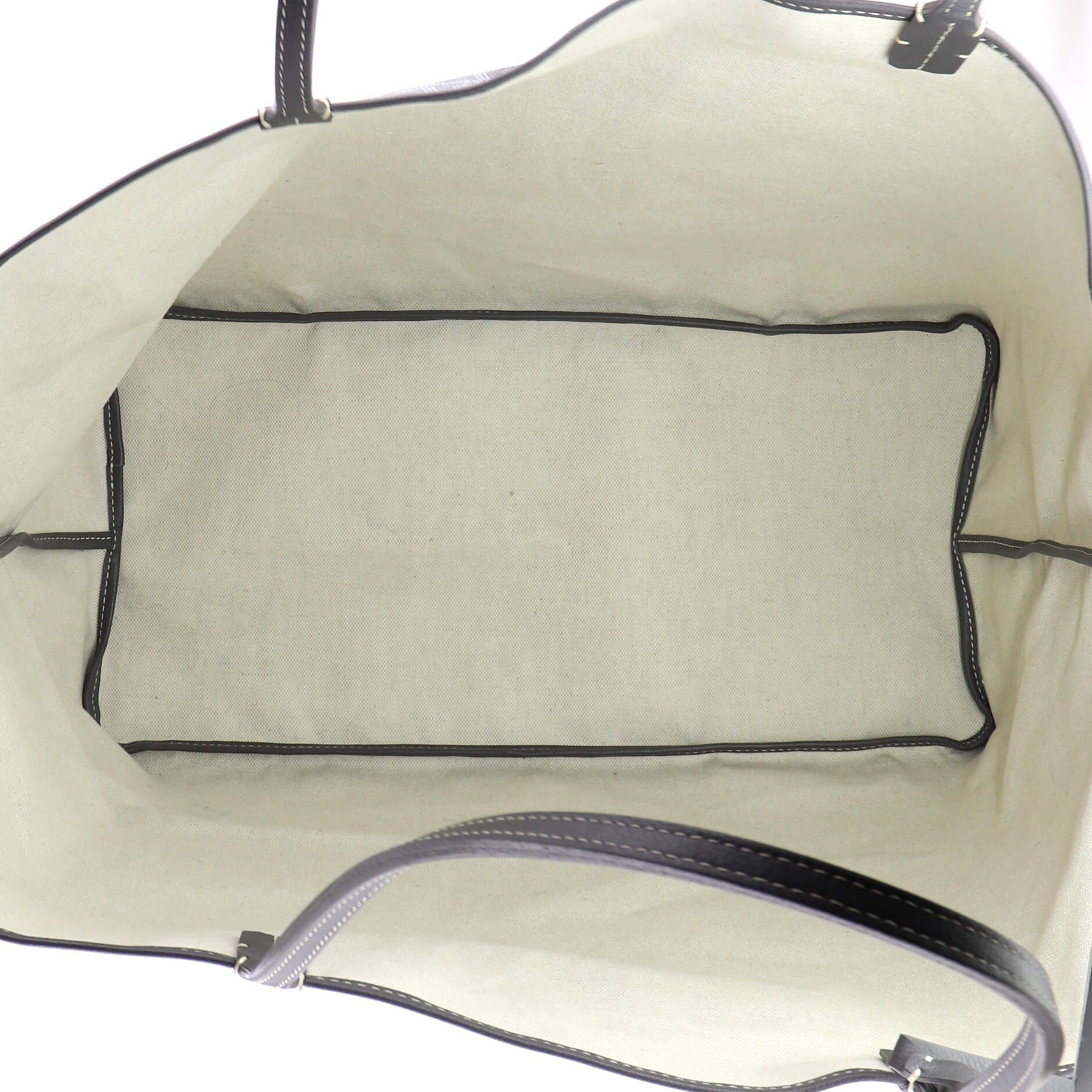 Pre-Owned Goyard Saint Louis Tote Coated Canvas GM, Alternate, color, Gray