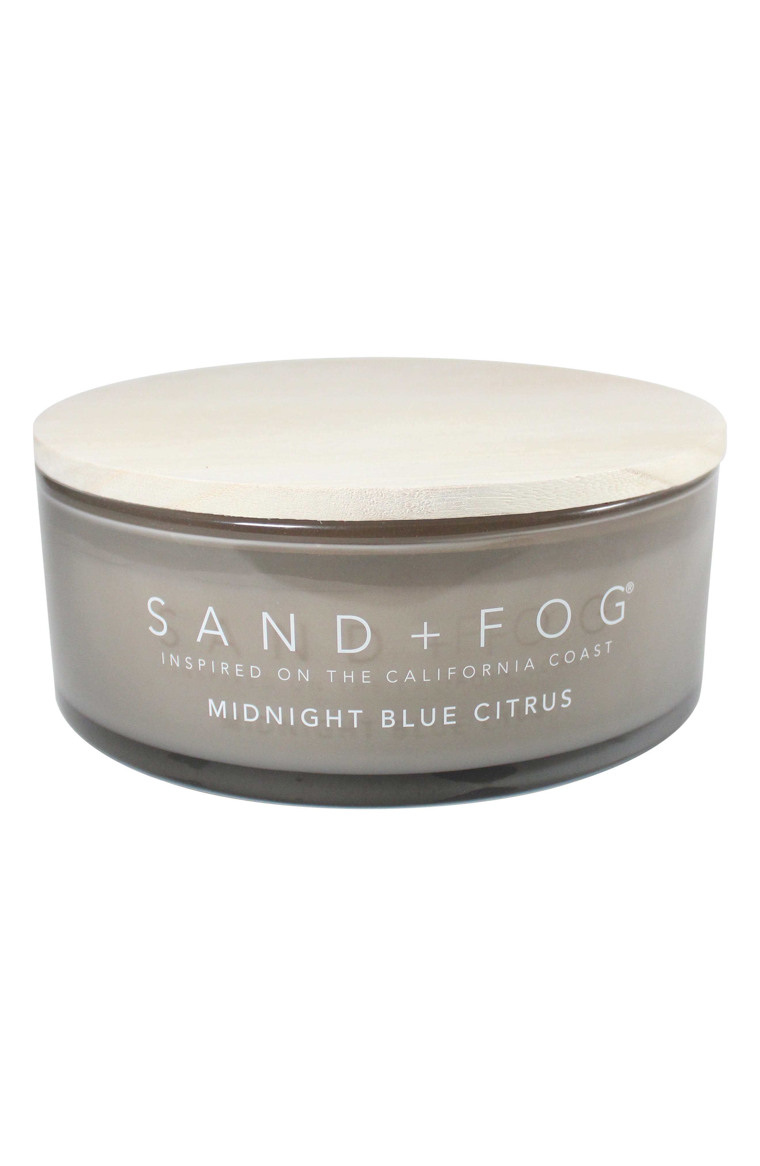 SAND AND FOG Midnight Blue Citrus Candle