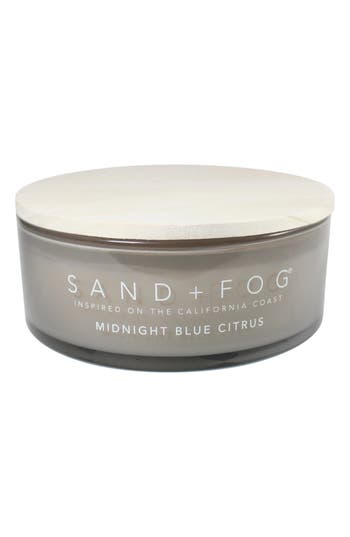 Sand And Fog Midnight Blue Citrus Candle