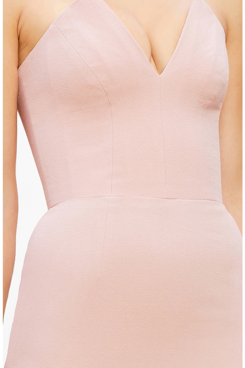 Perla Strapless Dress, Alternate, color, BLUSH
