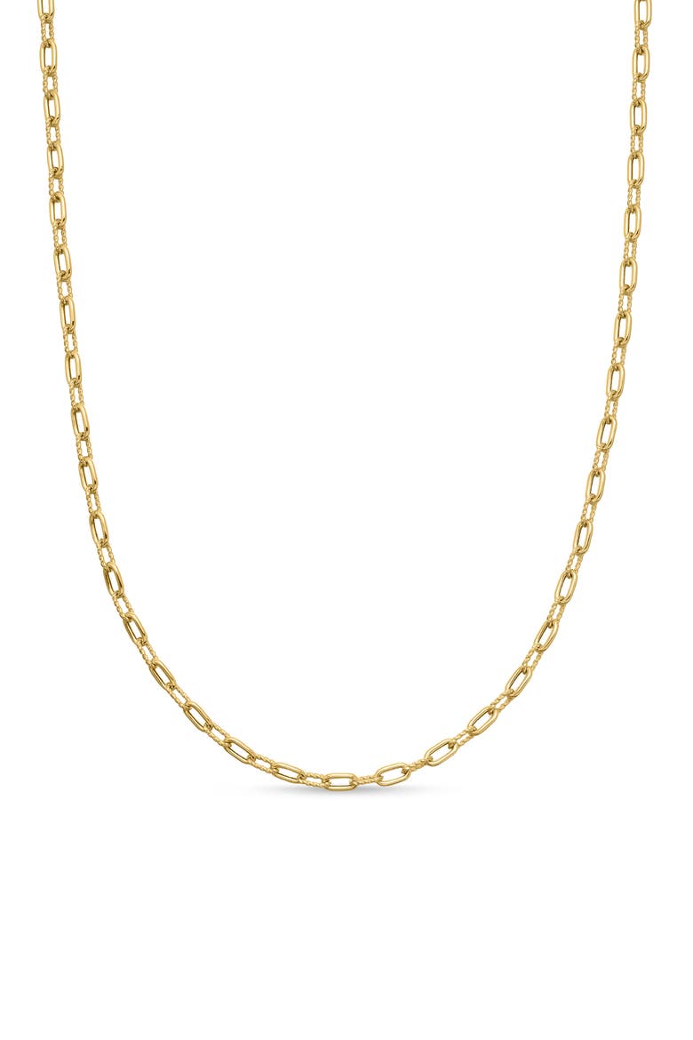 DY Madison® 18K Yellow Gold Chain Necklace, 3mm, Main, color, GOLD