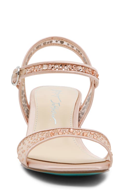 BETSEY JOHNSON BETSEY JOHNSON OTIS ANKLE STRAP SANDAL