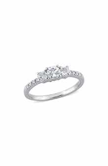 DELMAR Aquamarine & Diamond Ring