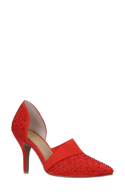 Kaleena d'Orsay Pointed Toe Pump (Women)