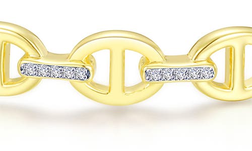 Lafonn Anchor Chain Bangle Bracelet In Gold