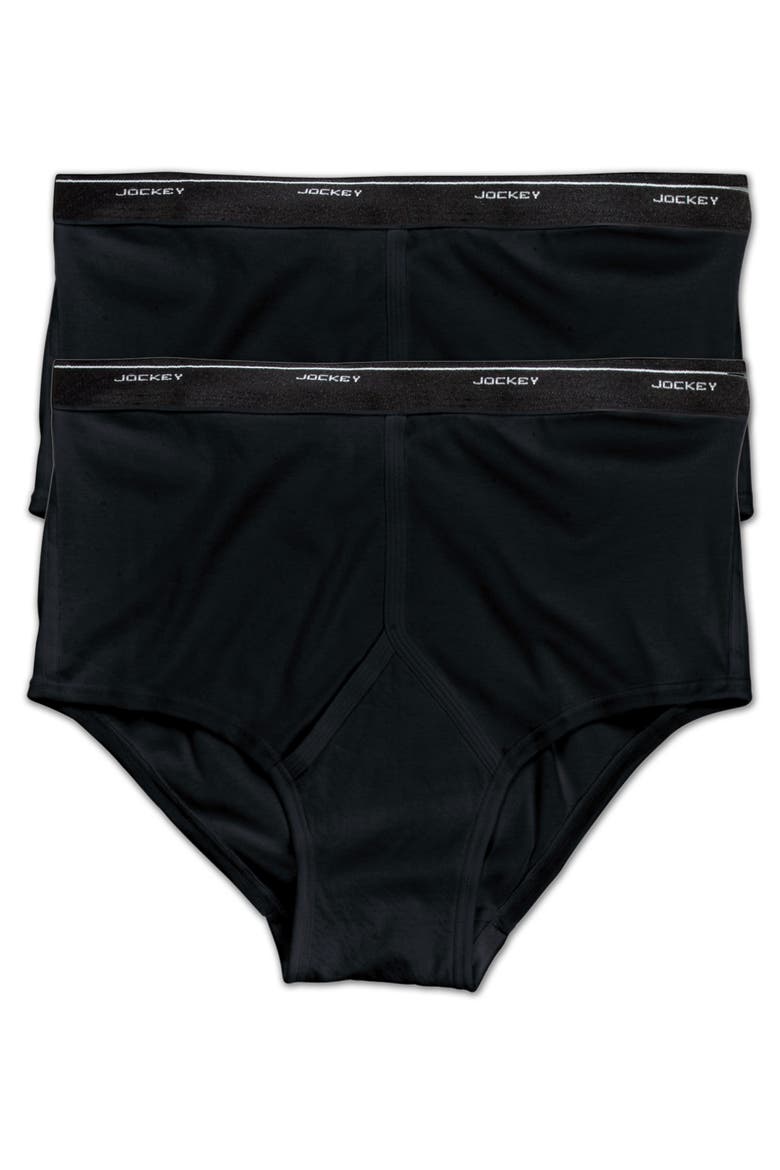 2-pk Classic Briefs, Main, color, BLACK