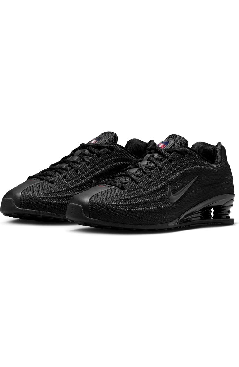 Jordan Shox Z Sneaker, Main, color, Black/ University Red/ Black
