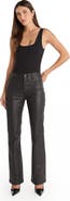 The Noli Shop Aria Coated Flare Jean