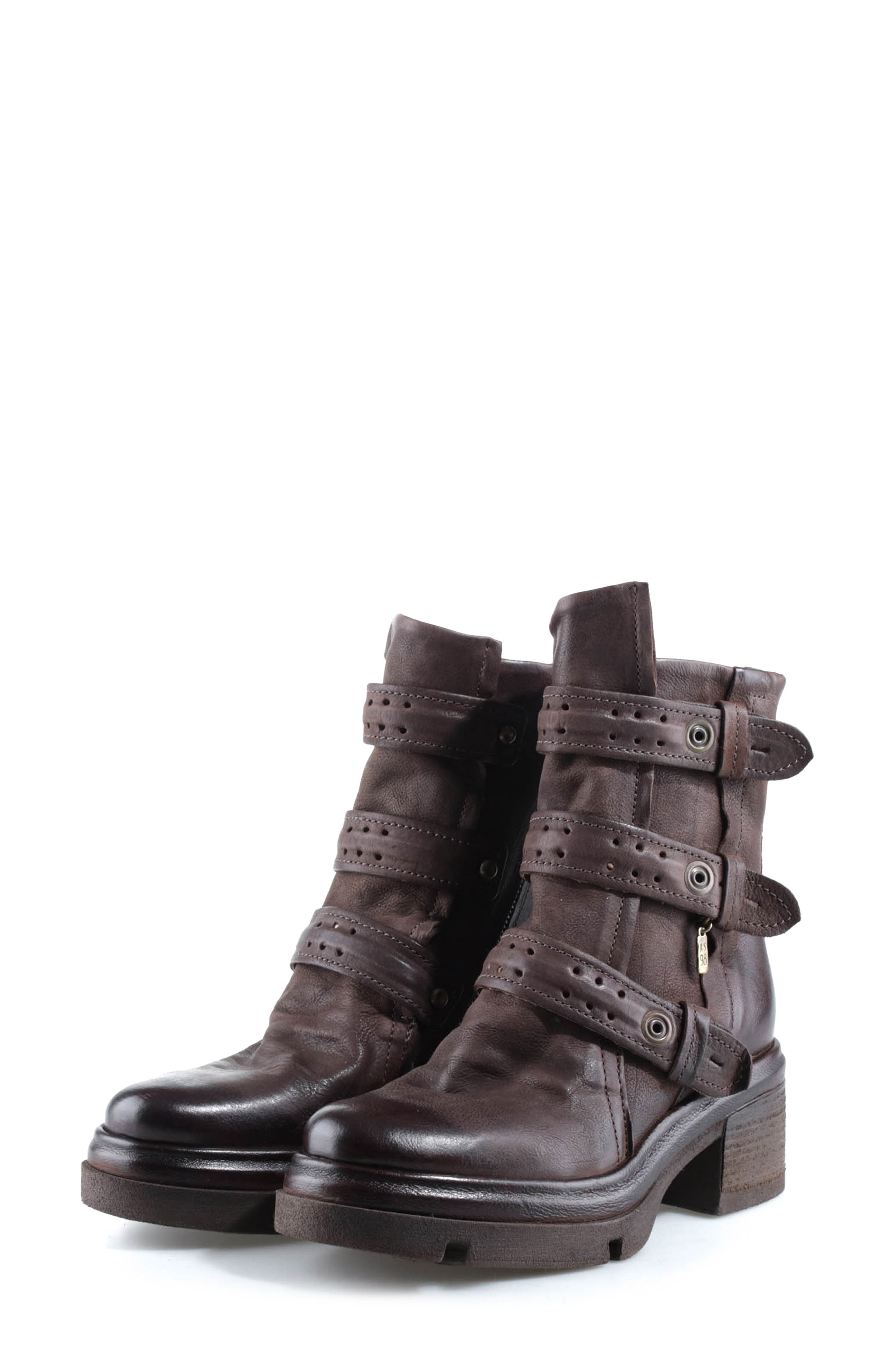 Elroy Leather Boot, Alternate, color, BROWN