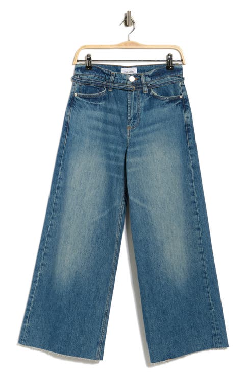 Pixie High Waist Baggy Wide Leg Jeans (Mykonos)