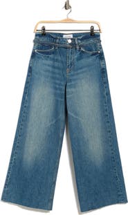 FRAME Pixie High Waist Baggy Wide Leg Jeans