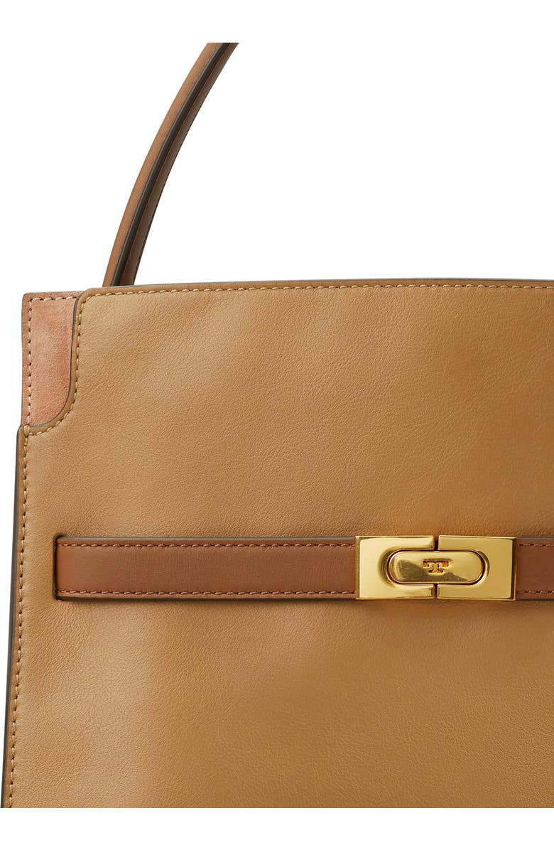 Tory Burch Lee Radziwill Small Leather Double Bag, Alternate, color,